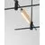Corp iluminat LED structura magnetica Nova Luce Cron / Grammi, 10W, 3000K, L25 cm, auriu, IP20