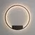 Aplica LED Maytoni Rim, 51W, negru