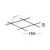 Structura magnetica Nova Luce Puzzle, 100W, negru nisipiu, IP20
