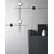 Structura magnetica Nova Luce Magna, 120W, negru nisipiu, IP20