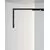 Element de colt sina magnetica aplicata Nova Luce V-Connector, negru nisipiu
