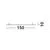 Proiector LED bagheta structura magnetica Nova Luce Rub, 38W, negru nisipiu, IP20