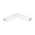 Element colt LED Nova Luce Gaga, 4000K, 20W, vertical, incastrat, alb nisipiu