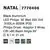 Proiector cu LED sina Nova Luce Herm, 30W, negru, 7770406