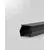 Capac liniar sina magnetica Nova Luce Cover, 1ml, negru nisipiu
