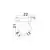 Proiector cu LED sina Nova Luce Herm, 30W, negru, 7770406