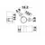 Element de conectare intermediar sina magnetica Nova Luce Tree 01, 120 grade, negru nisipiu