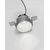 Rama spot fix LED Nova Luce Oblivion, rotund, alb