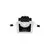 Rama spot fix Nova Luce Olbia, alb-negru, incastrat, 8016909, IP44