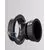 Spot fix Nova Luce Take, 1xGU10, D92 mm, negru, incastrat