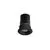 Spot fix LED Nova Luce Tiny, 1W, 3000K, negru, incastrat, D16 mm, IP44