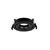 Spot mobil Nova Luce Enzo, 1xGU10, D110 mm, negru, incastrat