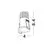 Spot fix LED Nova Luce Selene, 5W, 3000K, D40 mm, alb, incastrat