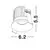 Spot fix LED Nova Luce Petit, 9W, 3000K, D62 mm, alb, incastrat, IP42
