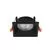 Spot fix Nova Luce Staf, 1xGU10, 75x75 mm, negru, incastrat