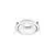 Spot mobil Nova Luce Enzo, 1xGU10, D105 mm, alb, incastrat