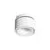 Spot mobil LED Nova Luce Universal, 13W, 3000K, D100 mm, alb, incastrat