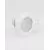 Spot fix Nova Luce Tex, 1xGU10, D93 mm, alb, incastrat, IP44