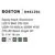 Spot mobil LED Nova Luce Boston, 6W, 3000K, D40 mm, negru