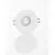 Spot fix Nova Luce Redo, 1xGU10, D98 mm, alb, incastrat