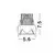 Spot fix LED Nova Luce Bree, 7W, 3000K, 56x56 mm, negru, incastrat