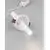 Spot mobil LED Nova Luce Zetan, 9W, alb, incastrat 9232121, IP20