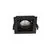 Spot mobil Nova Luce Cedi, 1xGU10, 10x10 cm, negru, incastrat