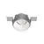 Spot mobil Nova Luce Brad, 1xGU10, D81 mm, alb, incastrat, trimless