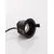 Spot fix LED Nova Luce Carpo, 10W, 3000K, D100 mm, negru, incastrat