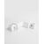 Element intermediar L de conectare sina 4 fire Nova Luce Track, alb