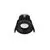 Spot fix LED Nova Luce Petit, 9W, 3000K, D62 mm, negru, incastrat, IP42