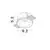 Spot fix Nova Luce Cosimo, 1xGU10, D92 mm, alb, incastrat, trimless