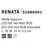 Aplica Nova Luce Renata, 1xG9, alb, 51686001