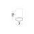 Spot fix Nova Luce Ned, 1xGU10, D70 mm, alb