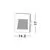 Spot LED trepte/pardoseli LED Nova Luce Cirocco, 1W, incastrat, alb, 9600217