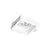 Spot fix Nova Luce Vitale, 1xAR111, 21x21 cm, alb, incastrat, trimless