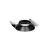 Rama spot fix Nova Luce Mea, 1xGU10, negru, incastrat, 62221