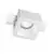 Spot fix Nova Luce Cosimo, 1xGU10, 80x80 mm, alb, incastrat, trimless, 9879110