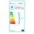 Spot fix Nova Luce Vitale, 1xAR111, 21x21 cm, alb, incastrat, trimless