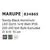 Spot fix Nova Luce Marupe, 1xGU10, D60 mm, H100 mm, negru