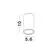 Spot fix Nova Luce Gener, 1xGU10, D56 mm, alb