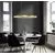 Pendul LED AZzardo Halo Pendant 120, 60W, auriu, dimabil, telecomanda