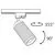 Proiector sina clasica Maytoni Focus Design, 1xGU10, negru