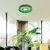 Plafoniera LED Kelektron Tarvos, 54W, alb, gri, verde, dimabil, telecomanda