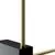 Aplica LED Maytoni Pars, 12W, 3000K, forma L, auriu-negru