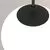 Pendul LED Maytoni Luna, 5W, 4000K, Ø 100, incastrat/suspendat, negru