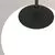 Pendul LED Maytoni Luna, 5W, 3000K, Ø 100, incastrat/suspendat, negru
