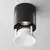 Spot fix LED Maytoni Alfa LED, 12W, 4000K, TRIAC, negru