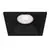 Spot mobil Maytoni Dot, 1xGU10, incastrat, anti-glare, patrat, Ř 80, negru