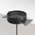 Pendul LED Maytoni Luna, 5W, 3000K, Ø 100, incastrat/suspendat, negru